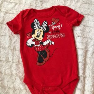 3-6m Minnie Mouse Onesie